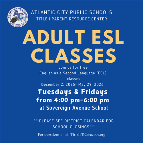 Adult ESL Classes