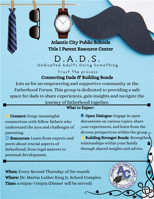 Join us for our D.A.D.S. workshop