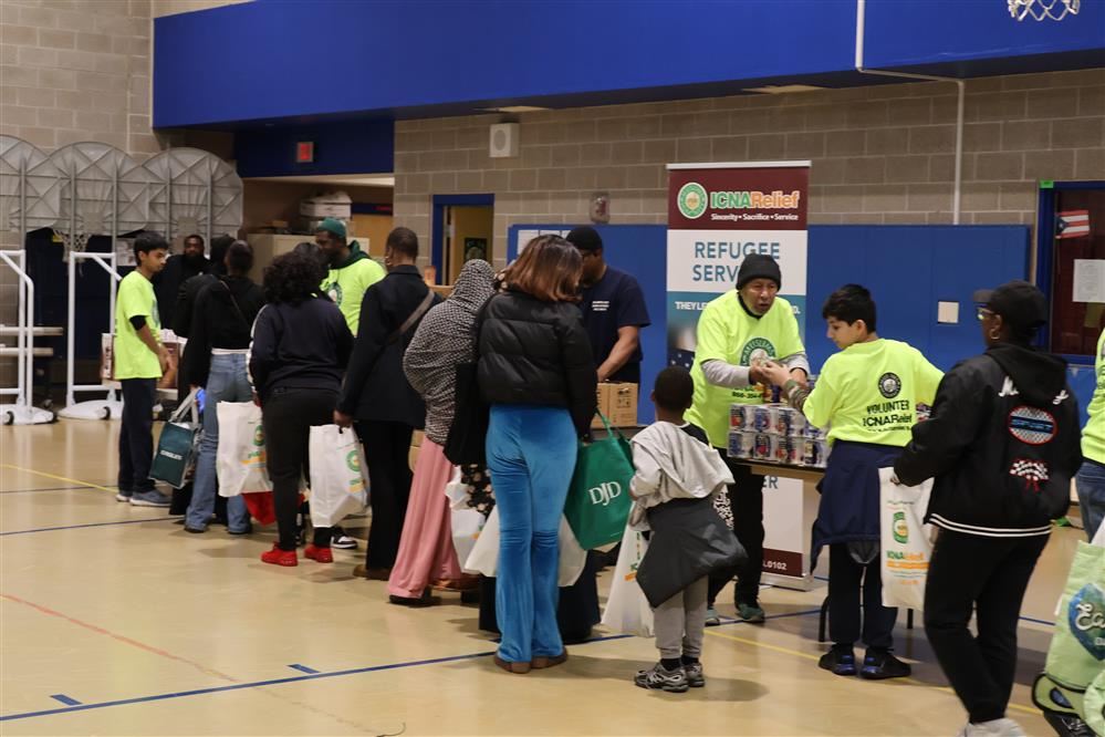 Winter Mega Giveaway Warms the Community at Sovereign Avenue School